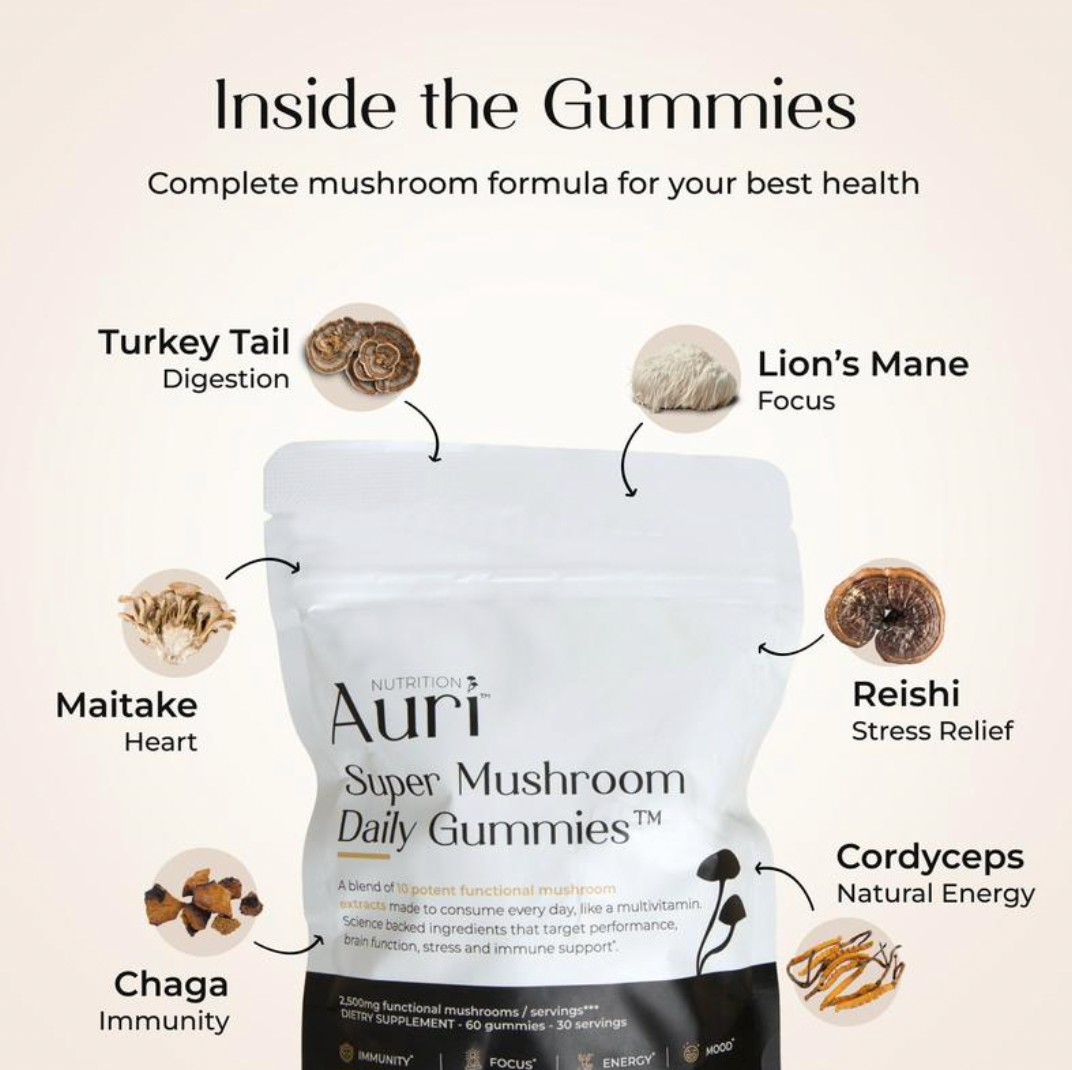 Super Mushroom Daily Gummies