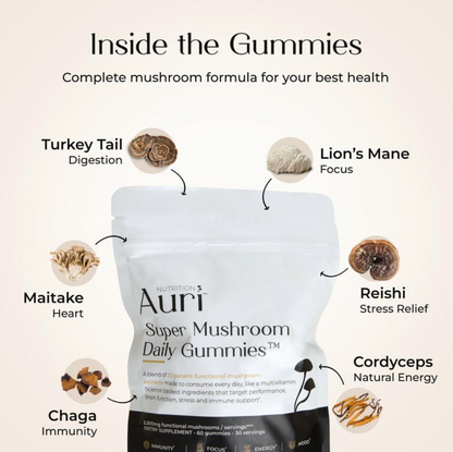 Super Mushroom Daily Gummies